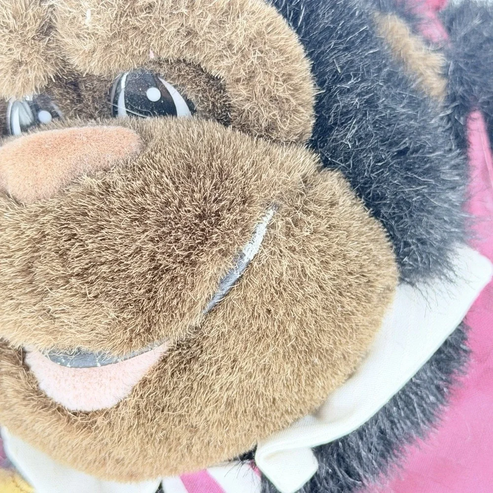 Dandee Talking Gorilla Plush Pocket Watch Vest Tie Monkey